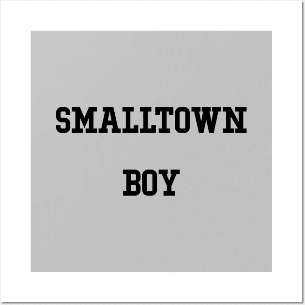 Smalltown Boy, black Wall Art by Perezzzoso